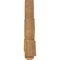 Ekena Millwork Kennewick Rough Sawn Timber Gable Bracket, Western Red Cedar, 36"W x 24"H x 4"D x 6"F, 16/12 Pitch GBW036X24X0406KEN00RWR - alternate 5